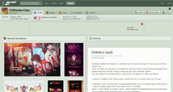 Desktop Screenshot of chibisuke-chan.deviantart.com