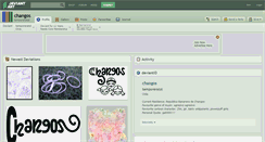 Desktop Screenshot of changos.deviantart.com