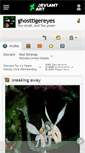 Mobile Screenshot of ghosttigereyes.deviantart.com