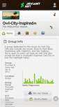 Mobile Screenshot of owl-city-inspired.deviantart.com