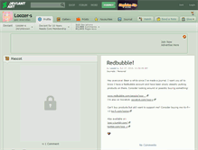 Tablet Screenshot of loozer-s.deviantart.com