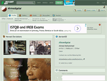 Tablet Screenshot of ahmedqatar.deviantart.com