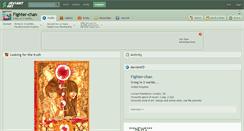 Desktop Screenshot of fighter-chan.deviantart.com