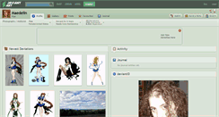 Desktop Screenshot of maedelin.deviantart.com