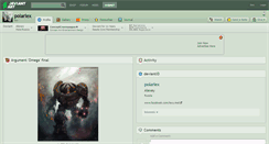 Desktop Screenshot of polarlex.deviantart.com