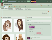 Tablet Screenshot of lollipopsweet2.deviantart.com