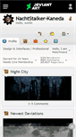 Mobile Screenshot of nachtstalker-kaneda.deviantart.com