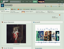 Tablet Screenshot of lovemydork.deviantart.com
