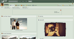 Desktop Screenshot of chopsky.deviantart.com