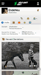 Mobile Screenshot of endeneu.deviantart.com