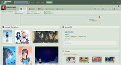 Desktop Screenshot of pied-melo.deviantart.com