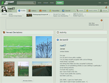 Tablet Screenshot of naeet.deviantart.com