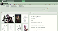 Desktop Screenshot of empersand.deviantart.com