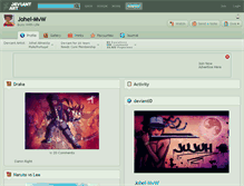 Tablet Screenshot of johel-mvw.deviantart.com