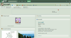 Desktop Screenshot of benwang89.deviantart.com