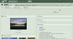 Desktop Screenshot of bing281.deviantart.com