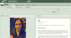 Desktop Screenshot of darkzax.deviantart.com