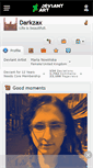 Mobile Screenshot of darkzax.deviantart.com