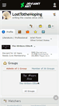 Mobile Screenshot of losttothehoping.deviantart.com