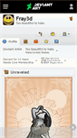 Mobile Screenshot of fray3d.deviantart.com