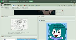 Desktop Screenshot of maidenroze.deviantart.com