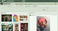 Desktop Screenshot of drunken-novice.deviantart.com