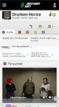 Mobile Screenshot of drunken-novice.deviantart.com