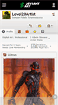 Mobile Screenshot of level20artist.deviantart.com