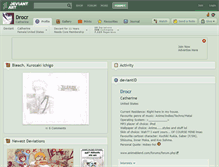 Tablet Screenshot of drocr.deviantart.com