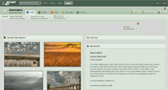Desktop Screenshot of momodem.deviantart.com