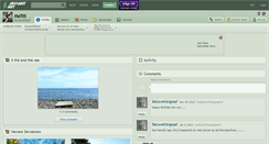 Desktop Screenshot of ma5tt.deviantart.com