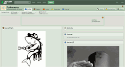 Desktop Screenshot of funkosaurus.deviantart.com