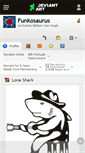 Mobile Screenshot of funkosaurus.deviantart.com