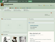 Tablet Screenshot of obellyobloatedo.deviantart.com