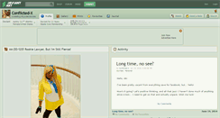 Desktop Screenshot of conflicted-x.deviantart.com