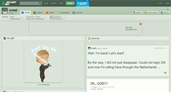 Desktop Screenshot of ankad.deviantart.com
