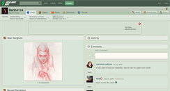 Desktop Screenshot of darth4114.deviantart.com