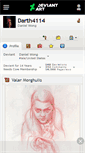 Mobile Screenshot of darth4114.deviantart.com