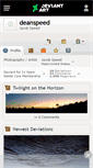 Mobile Screenshot of deanspeed.deviantart.com