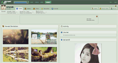 Desktop Screenshot of amesde.deviantart.com