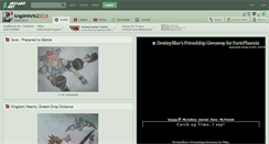 Desktop Screenshot of kngdmhrts2.deviantart.com