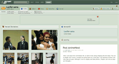 Desktop Screenshot of lucifer-sama.deviantart.com