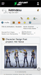 Mobile Screenshot of kebindesu.deviantart.com