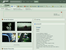 Tablet Screenshot of d-iesel.deviantart.com