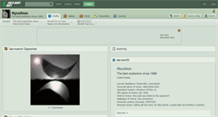 Desktop Screenshot of myuutsuu.deviantart.com