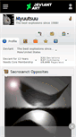 Mobile Screenshot of myuutsuu.deviantart.com