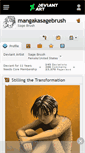 Mobile Screenshot of mangakasagebrush.deviantart.com