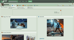 Desktop Screenshot of gousman.deviantart.com