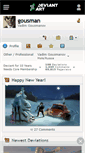 Mobile Screenshot of gousman.deviantart.com