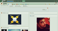Desktop Screenshot of cantilux.deviantart.com